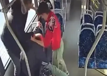 شاهد .. مدير مدرسة وابنه يضربان مسنًا مشلولًا على متن حافلة في تركيا