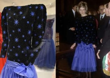 فستان الأميرة ديانا