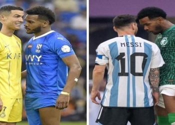 علي البليهي ورونالدو وميسي