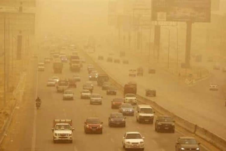 رياح الخماسين تضرب مصر