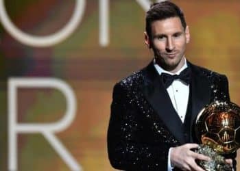 حصول ميسي على الكرة الذهبية 2023