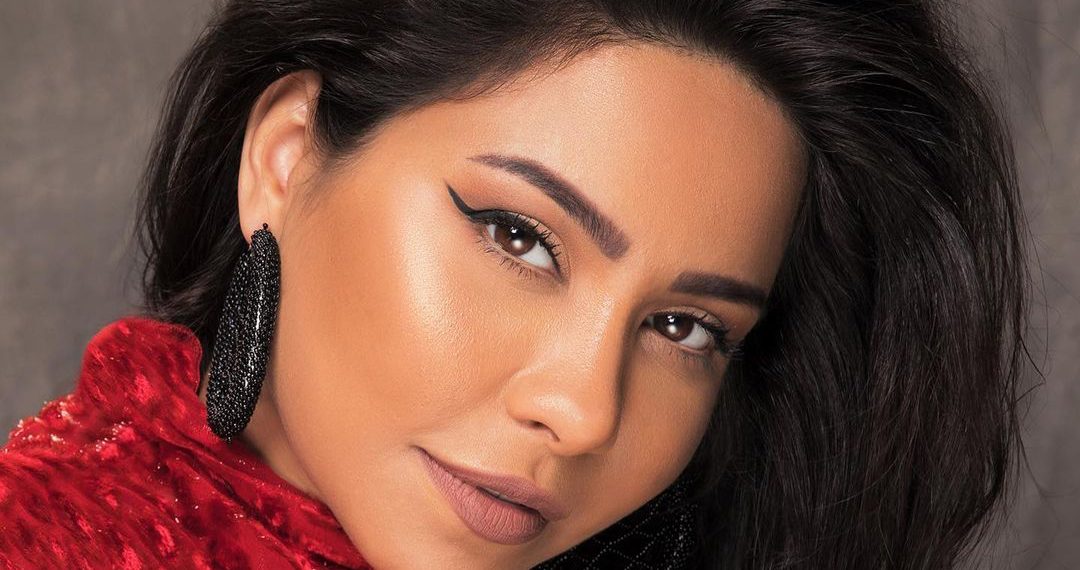 شيرين عبد الوهاب بالفستان الأحمر