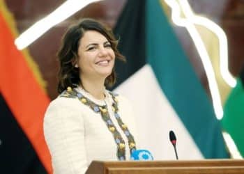 نجلاء المنقوش وزيرة خارجية ليبيا