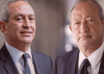 ناصف ساويرس ونجيب ساويرس