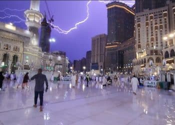 عاصفة مكة المكرمة