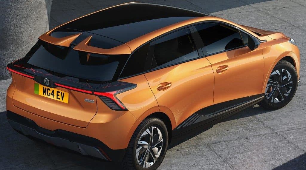 سيارة إم جي 4 الكهربائية الجديدة