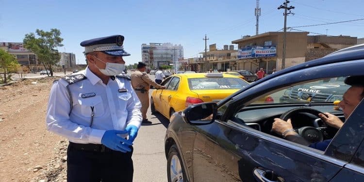 مديرية المرور العامة الغرامات بالعراق