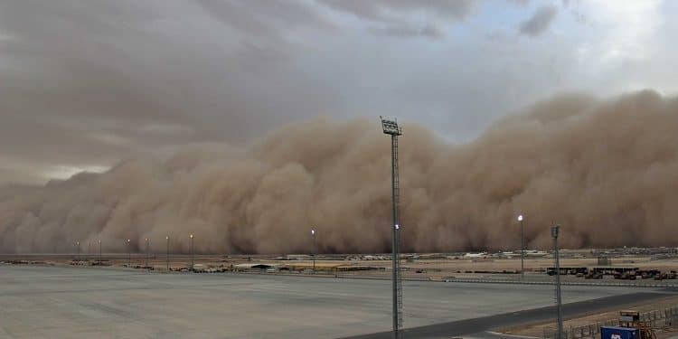 العواصف الغبارية