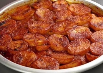 صينية البطاطس القرديحي .. إليكن طريقة الشيف نجلاء الشرشابي