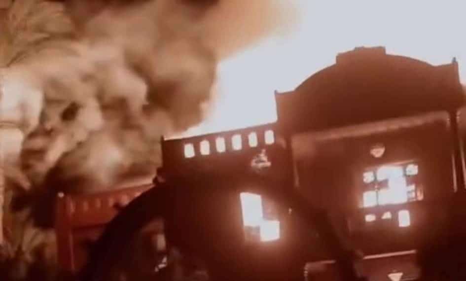 حريق لوكيشن الكبير آوي