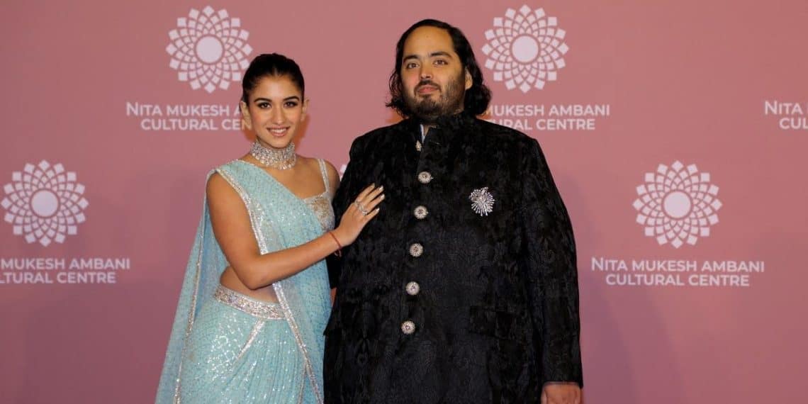 زفاف نجل أغنى رجل بالهند