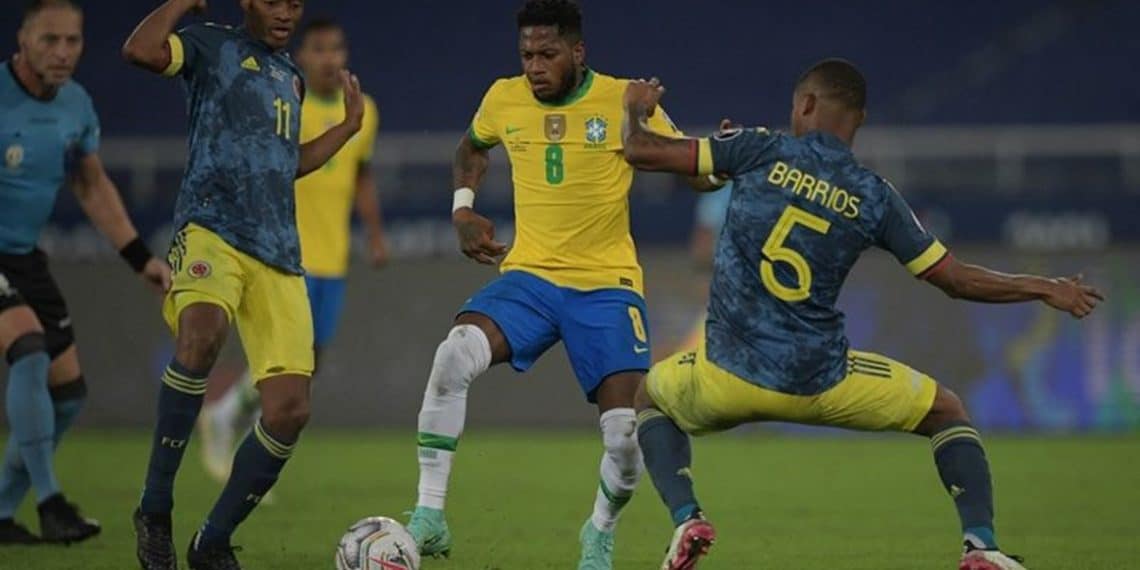 كولومبيا والبرازيل