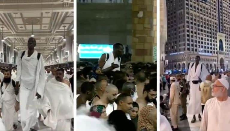 أطول معتمر في المسجد الحرام