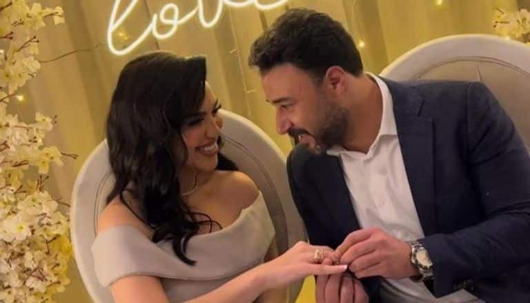 محمد العمروسي ومي فاروق