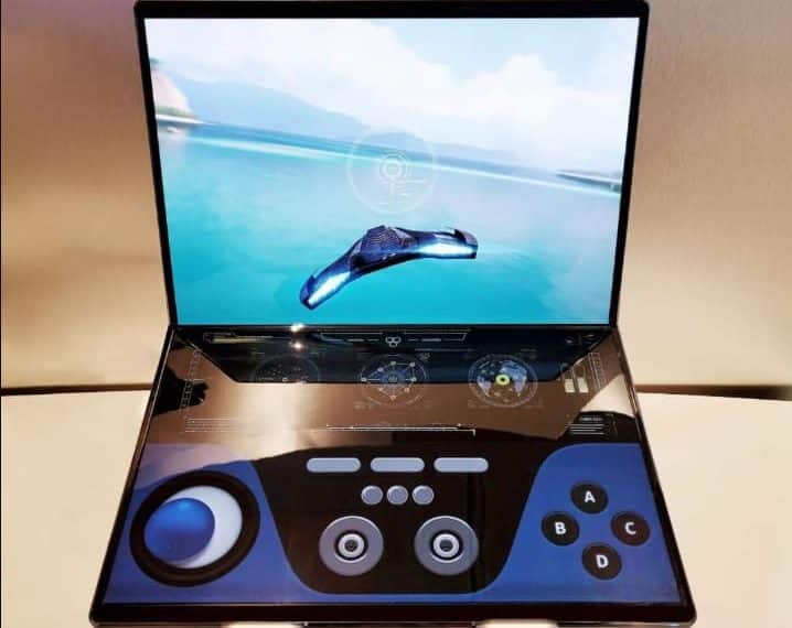 كمبيوتر سامسونج Flex Hinge القابل للطي