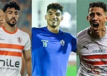 لاعبي نادي الزمالك