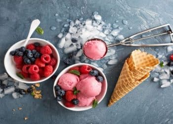 طريقة عمل الايس كريم