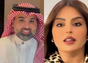 بعد شائعة زوجهما .. بدور البراهيم تصف مشعل الخالدي بـ”المنحط” والأخير يرد