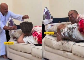 “النحل يهاجم شابًا نائمًا في مقلب مرعب!.. شاهد