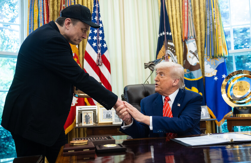 ترامب وماسك