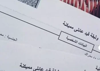 القيد العائلي