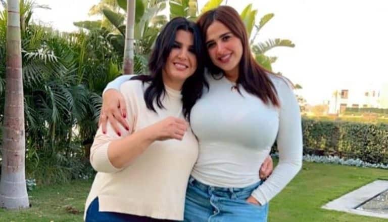 ياسمين عبد العزيز ومنى الشاذلي